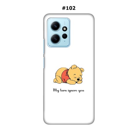 Silikonska Maskica za Xiaomi Redmi Note 12 (4G)  - Šareni motivi 215284