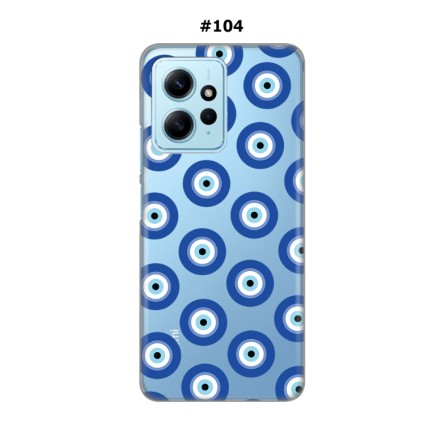 Silikonska Maskica za Xiaomi Redmi Note 12 (4G)  - Šareni motivi 215286