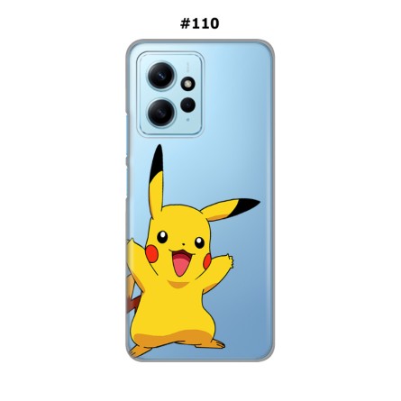 Silikonska Maskica za Xiaomi Redmi Note 12 (4G)  - Šareni motivi 215292