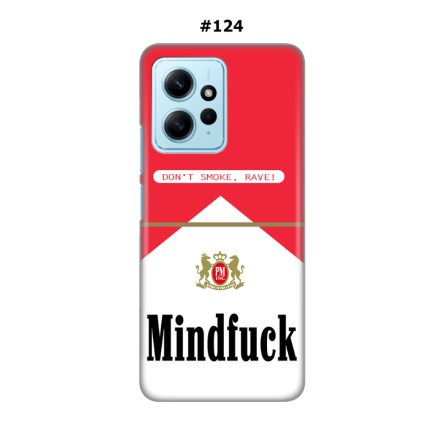 Silikonska Maskica za Xiaomi Redmi Note 12 (4G)  - Šareni motivi 215306