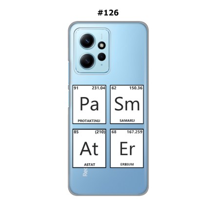 Silikonska Maskica za Xiaomi Redmi Note 12 (4G)  - Šareni motivi 215308