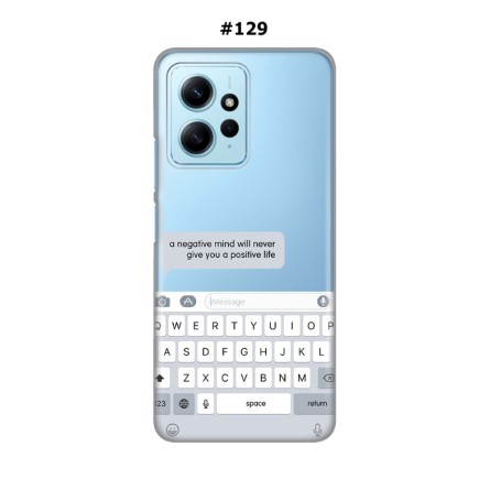 Silikonska Maskica za Xiaomi Redmi Note 12 (4G)  - Šareni motivi 215311