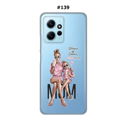 Silikonska Maskica za Xiaomi Redmi Note 12 (4G)  - Šareni motivi 215321