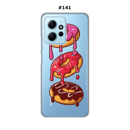 Silikonska Maskica za Xiaomi Redmi Note 12 (4G)  - Šareni motivi 215323