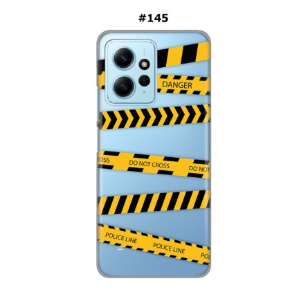 Silikonska Maskica za Xiaomi Redmi Note 12 (4G)  - Šareni motivi 215327