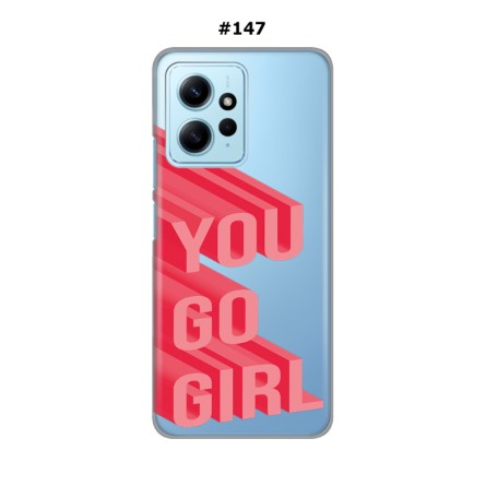 Silikonska Maskica za Xiaomi Redmi Note 12 (4G)  - Šareni motivi 215329