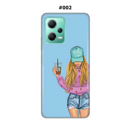 Silikonska Maskica za Xiaomi Redmi Note 12 (5G)  - Šareni motivi 215385