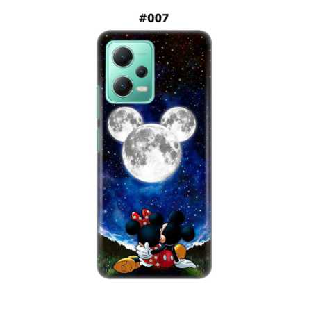 Silikonska Maskica za Xiaomi Redmi Note 12 (5G)  - Šareni motivi 215390