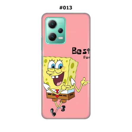 Silikonska Maskica za Xiaomi Redmi Note 12 (5G)  - Šareni motivi 215396