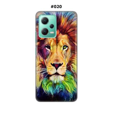 Silikonska Maskica za Xiaomi Redmi Note 12 (5G)  - Šareni motivi 215403