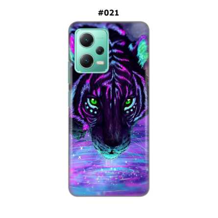 Silikonska Maskica za Xiaomi Redmi Note 12 (5G)  - Šareni motivi 215404
