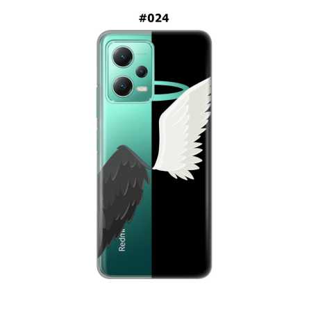 Silikonska Maskica za Xiaomi Redmi Note 12 (5G)  - Šareni motivi 215407