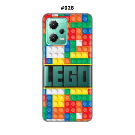 Silikonska Maskica za Xiaomi Redmi Note 12 (5G)  - Šareni motivi 215411