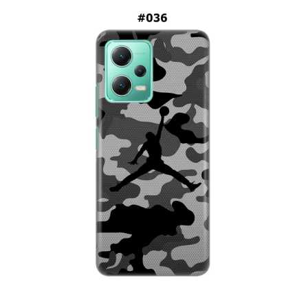 Silikonska Maskica za Xiaomi Redmi Note 12 (5G)  - Šareni motivi 215419