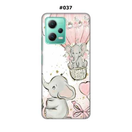 Silikonska Maskica za Xiaomi Redmi Note 12 (5G)  - Šareni motivi 215420
