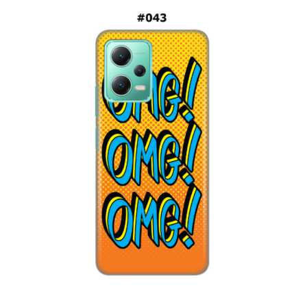 Silikonska Maskica za Xiaomi Redmi Note 12 (5G)  - Šareni motivi 215426