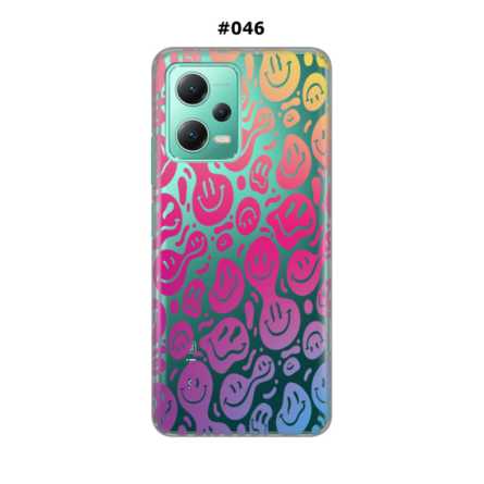 Silikonska Maskica za Xiaomi Redmi Note 12 (5G)  - Šareni motivi 215429