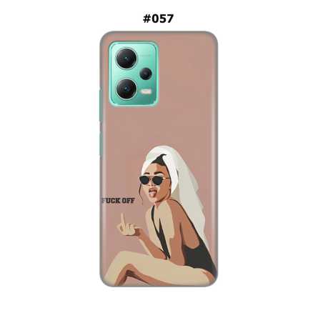 Silikonska Maskica za Xiaomi Redmi Note 12 (5G)  - Šareni motivi 215440