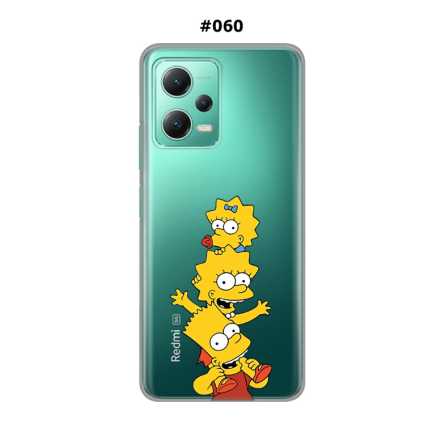 Silikonska Maskica za Xiaomi Redmi Note 12 (5G)  - Šareni motivi 215443