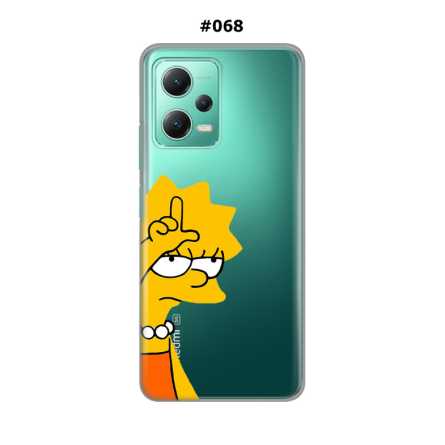 Silikonska Maskica za Xiaomi Redmi Note 12 (5G)  - Šareni motivi 215451
