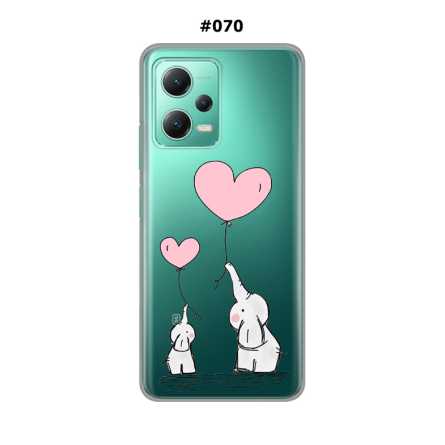 Silikonska Maskica za Xiaomi Redmi Note 12 (5G)  - Šareni motivi 215453