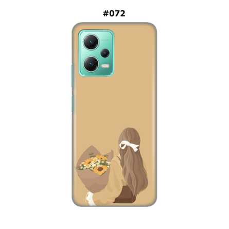 Silikonska Maskica za Xiaomi Redmi Note 12 (5G)  - Šareni motivi 215455
