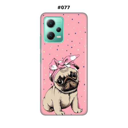 Silikonska Maskica za Xiaomi Redmi Note 12 (5G)  - Šareni motivi 215460