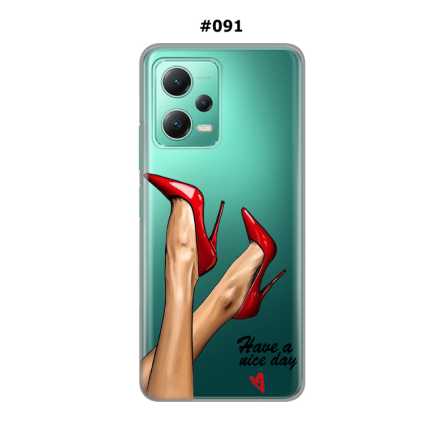 Silikonska Maskica za Xiaomi Redmi Note 12 (5G)  - Šareni motivi 215474