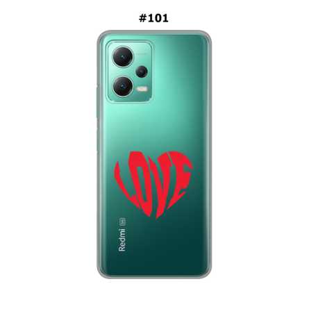 Silikonska Maskica za Xiaomi Redmi Note 12 (5G)  - Šareni motivi 215484
