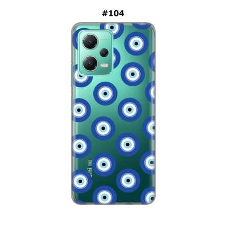 Silikonska Maskica za Xiaomi Redmi Note 12 (5G)  - Šareni motivi 215487