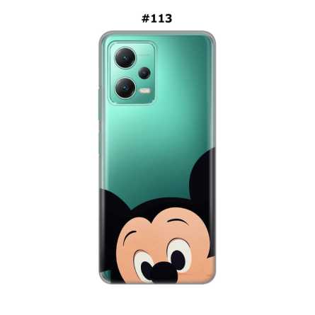 Silikonska Maskica za Xiaomi Redmi Note 12 (5G)  - Šareni motivi 215496