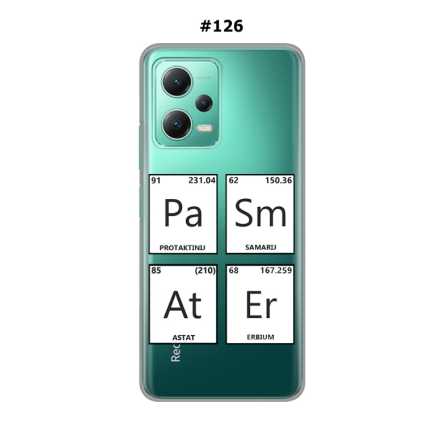 Silikonska Maskica za Xiaomi Redmi Note 12 (5G)  - Šareni motivi 215509