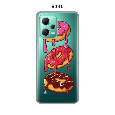 Silikonska Maskica za Xiaomi Redmi Note 12 (5G)  - Šareni motivi 215524