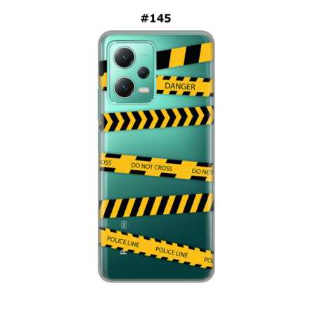 Silikonska Maskica za Xiaomi Redmi Note 12 (5G)  - Šareni motivi 215528