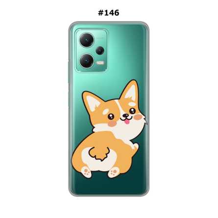 Silikonska Maskica za Xiaomi Redmi Note 12 (5G)  - Šareni motivi 215529