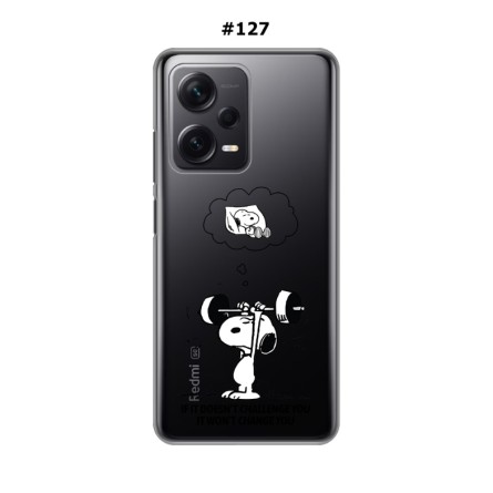 Silikonska Maskica za Xiaomi Redmi Note 12 Pro Plus  - Šareni motivi 215991