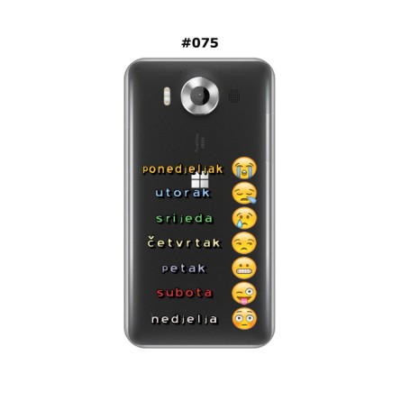 Silikonska Maskica za Lumia 950 - Šareni motivi 171000