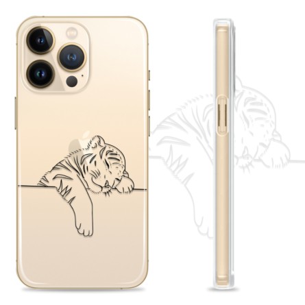 Silikonska maskica za mobitel - Sleeping Tiger - LA-39 208057