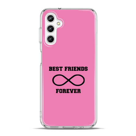 Silikonska Maskica za Galaxy A15 / A15 (5G) - BFF Forever - roza 227746