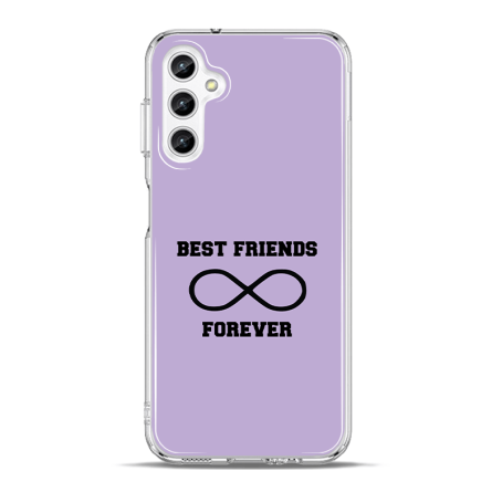 Silikonska Maskica za Galaxy A25 - BFF Forever - ljubičasta 227122