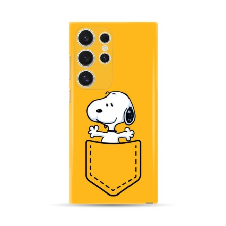 Silikonska Maskica za Galaxy S24 Ultra - Snoopy 224416
