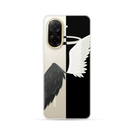 Silikonska Maskica za Redmi A5 - Black & White 252859