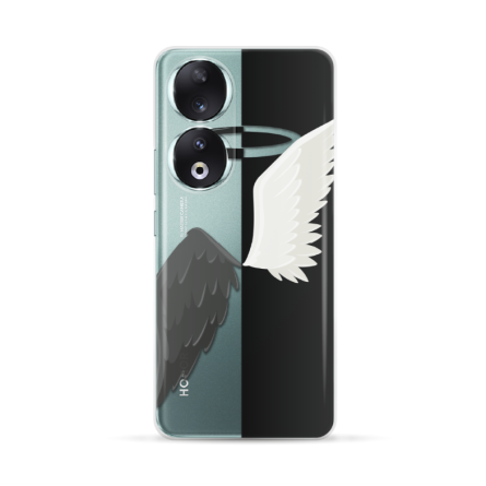 Silikonska Maskica za Honor 90 - Black & White 224692