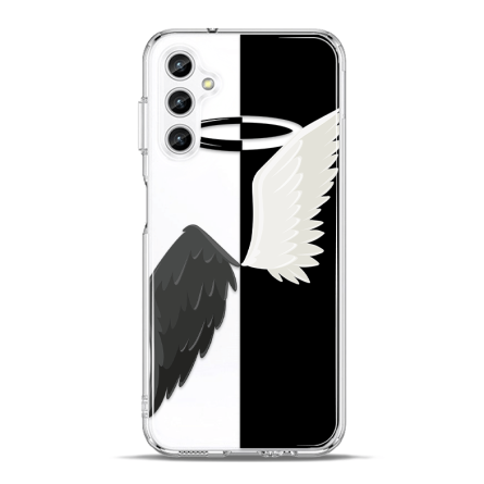 Silikonska Maskica za Galaxy A15 / A15 (5G) - Black & White 227804