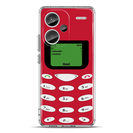 Silikonska Maskica za Redmi Note 13 Pro Plus - Vintage Phone 226847