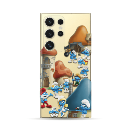 Silikonska Maskica za Galaxy S24 Ultra - Smurfs 233932