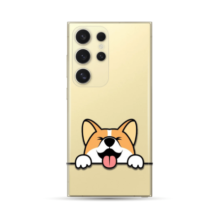 Silikonska Maskica za Galaxy S25 Ultra - Shiba Inu 244312