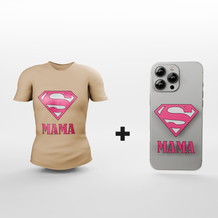 Ženska Majica + Silikonska maskica za mobitel - 040 248283