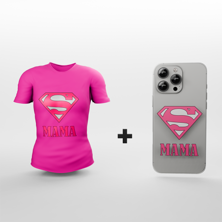 Ženska Majica + Silikonska maskica za mobitel - 040 248288