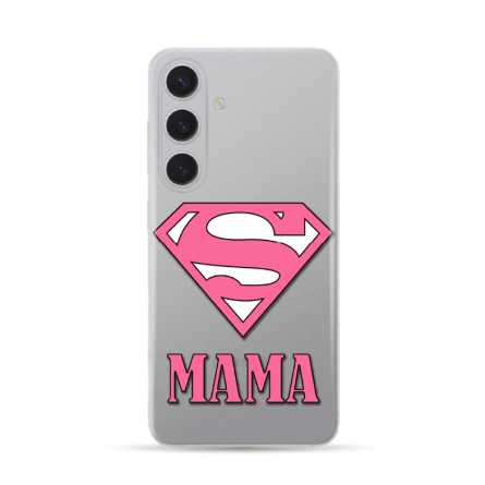 Silikonska Maskica za Galaxy S24 Plus - Super Mama 224940